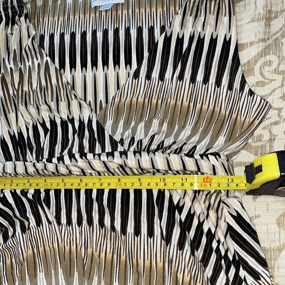 Tan Print Summer Dress - Picture 8 of 10